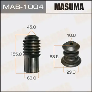 MASUMA MAB1004 Пыльник амортизатора унив. отбойник D=10. H=64