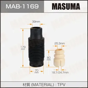 MASUMA MAB1169 Отбойник амортизатора