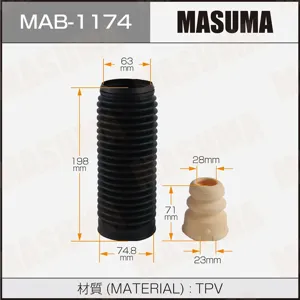 MASUMA MAB1174 Отбойник амортизатора