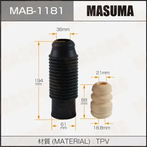MASUMA MAB1181 Отбойник амортизатора