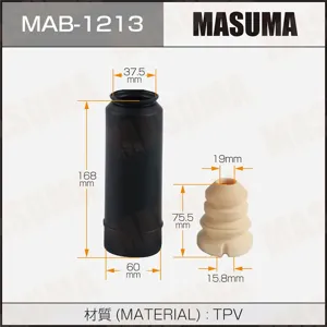 MASUMA MAB1213 Пыльник-отбойник амортизатора