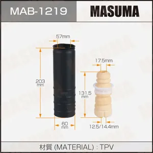 MASUMA MAB1219 Пыльник-отбойник амортизатора