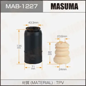 MASUMA MAB1227 Пыльник-отбойник амортизатора