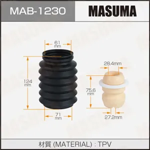 MASUMA MAB1230 Пыльник амортизатора