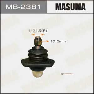MASUMA MB2381 Опора шаровая передняя сверхуспереди