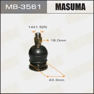MASUMA MB3561 Опора шаровая Toyota 4RANNER, Land Cruiser Prado пер.верх. лев,прав.