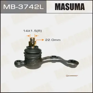 MASUMA MB3742L Опора шаровая передняя левая снизуспереди