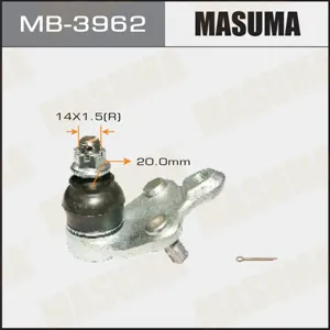 MASUMA MB3962 Опора шаровая Toyota Avensis AT25# all 03>
