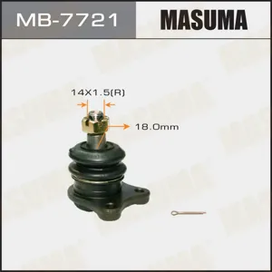 MASUMA MB7721 Опора шаровая верхняя Mitsubishi Pajero L200 90-09