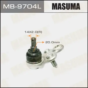 MASUMA MB9704L Опора шаровая левая Honda Civic 06>