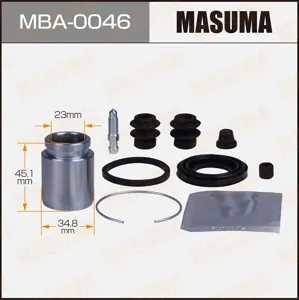 MASUMA MBA0046 Ремкомплект тормозного суппорта с поршнем