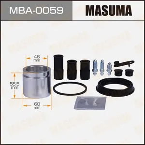 MASUMA MBA0059 Ремкомплект тормозного суппорта с поршнем