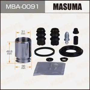 MASUMA MBA0091 Ремкомплект диск.тормоза с порш. d36 Opel Corsa -D 1.7D 06>