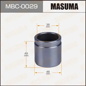 MASUMA MBC0029 Поршень тормозного суппорта