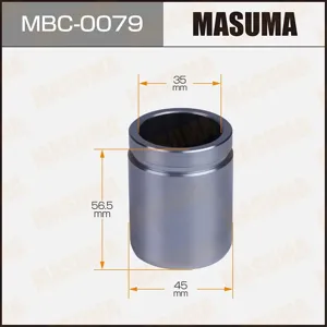 MASUMA MBC0079 Поршень тормозного суппорта 45