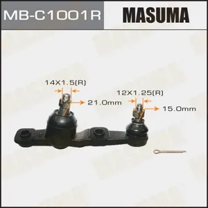 MASUMA MBC1001R Опора шаровая нижняя правая Lexus IS 2.52.2D 05>