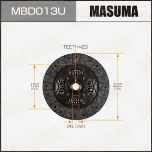 MASUMA MBD013U Диски сцепления