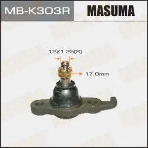 MASUMA MBK303R Опора шаровая передняя снизуспереди