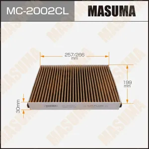 MASUMA MC2002CL Фильтр салона угольный 257.5x197x30 Suzuki Grand Vitara 1.62.52.72.0HDiTD 98>