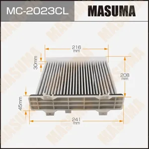 MASUMA MC2023CL Фильтр салона LHD, угольный Mitsubishi Pajero IV 3.2 Di-D 07>