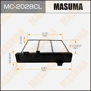 MASUMA MC2028CL Фильтр салона LHD, угольный Mitsubishi Pajero 3.2D3.5 V6 00>
