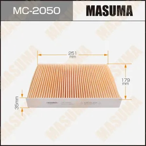 MASUMA MC2050 Фильтр салона Renault Koleos II Nissan X-Trail 13-