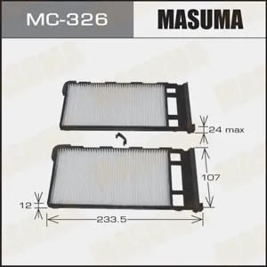 MASUMA MC326 Фильтр салона Nissan Patrol GR II Y61 2.8TD3.0DTi 97>