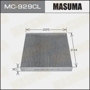 MASUMA MC929CL Фильтр салона угольный Honda Accord 2.02.4 03>, Toyota Avensis 1.8 03>