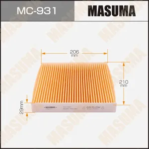 MASUMA MC931 Фильтр салона Jetour Dashing 2023 Jetour X70 Plus 2023,HONDA CIVIC,CR-V 16-