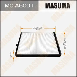 MASUMA MCA5001 Фильтр салона Chevrolet Aveo V1200, V1400 04- (140)