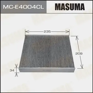 MASUMA MCE4004CL Фильтр салона Ford Focus C-MAX Mondeo 07- Volvo C30C70S40V50 04- угольный