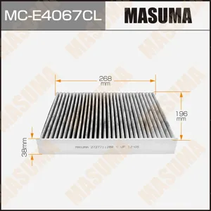 MASUMA MCE4067CL Фильтр салона угольный  Renault  Grand Scenic Scenic all 09>