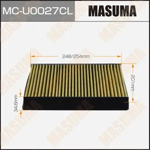 MASUMA MCU0027CL Фильтр салона 202x260x36 Ford : C-Max (07-10), Focus C-Max (03-07), Galaxy II (06~), Kuga (08~), Mondeo IV (07~), C-Max (06~