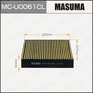 MASUMA MCU0061CL Фильтр салона