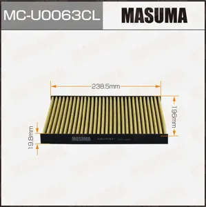 MASUMA MCU0063CL Фильтр салона