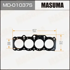 MASUMA MD01037S Прокладка ГБЦ