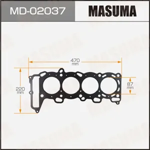 MASUMA MD02037 Прокладка ГБЦ