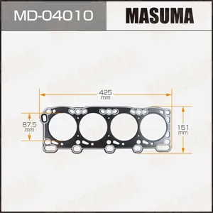 MASUMA MD04010 Прокладка ГБЦ