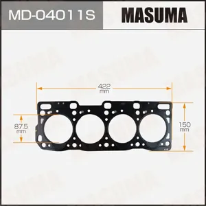MASUMA MD04011S Прокладка ГБЦ