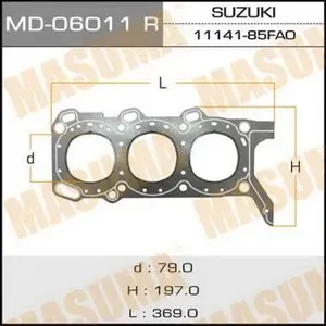 MASUMA MD06011RH Прокладка ГБЦ