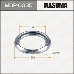 MASUMA MDP0035 Шайба маслосливного болта