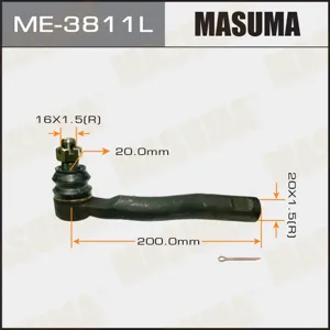 MASUMA ME3811L Наконечник рулевой левый Toyota Land Cruiser 100 HDJ100UZJ100 98-02