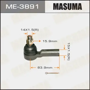 MASUMA ME3891 Наконечник рулевой Toyota FORTUNER 05->