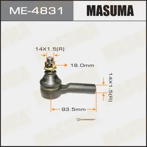MASUMA ME4831 Наконечник рулевой Nissan Terrano R50 97>