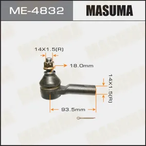 MASUMA ME4832 Наконечник рулевой внутренний Nissan King Cab D22 4WD 98>