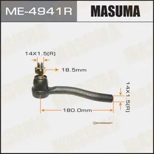 MASUMA ME4941R Наконечник рулевой правый Nissan Teana J31 03>