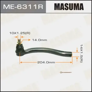 MASUMA ME6311R Наконечник рулевой тяги Accord CL7