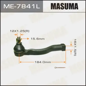 MASUMA ME7841L Наконечник рулевой левый Mitsubishi Pajero V6365Montero 99>