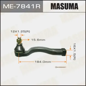 MASUMA ME7841R Наконечник рулевой правый Mitsubishi Pajero V6373W Montero 99>