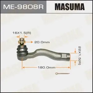MASUMA ME9808R Наконечник рулевой тяги Toyota Land Cruiser 200 07- прав.